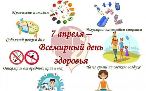Всемирный день здоровья - 7 апреля 2026 г.